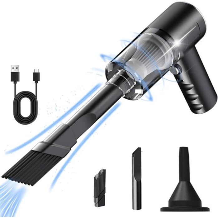 F6001 Rechargeable Car & Home Vacuum Cleaner – Powerful Handheld Cleaner - Image 1