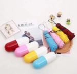 Fashionable Cute Capsule Umbrella Multicolor - Image 3