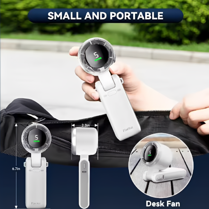 Mini Turbo Fan Portable USB Rechargeable - Image 5