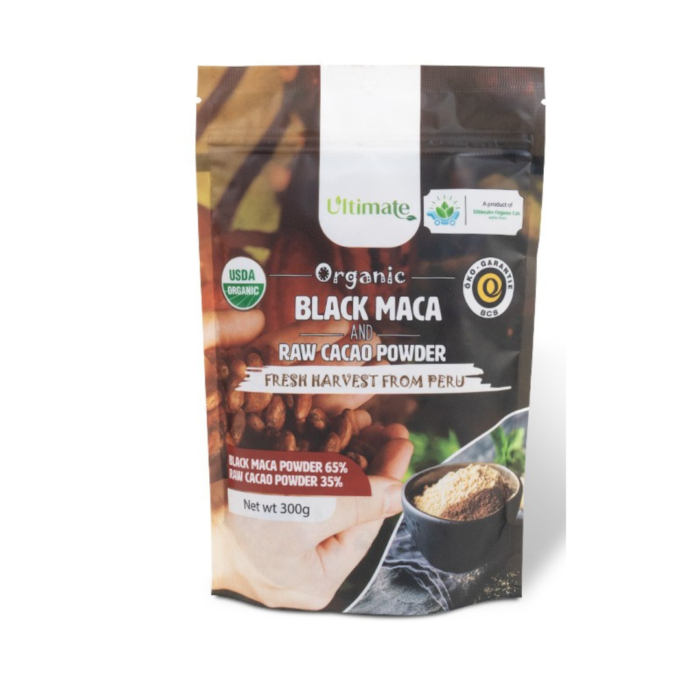 Untitled (1080 x 1080 px) Organic Black maca & Cacao Powder Blend - Image 1